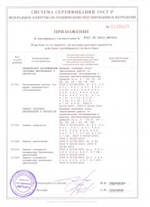 Тобольское ПАТП добровольная сертификация