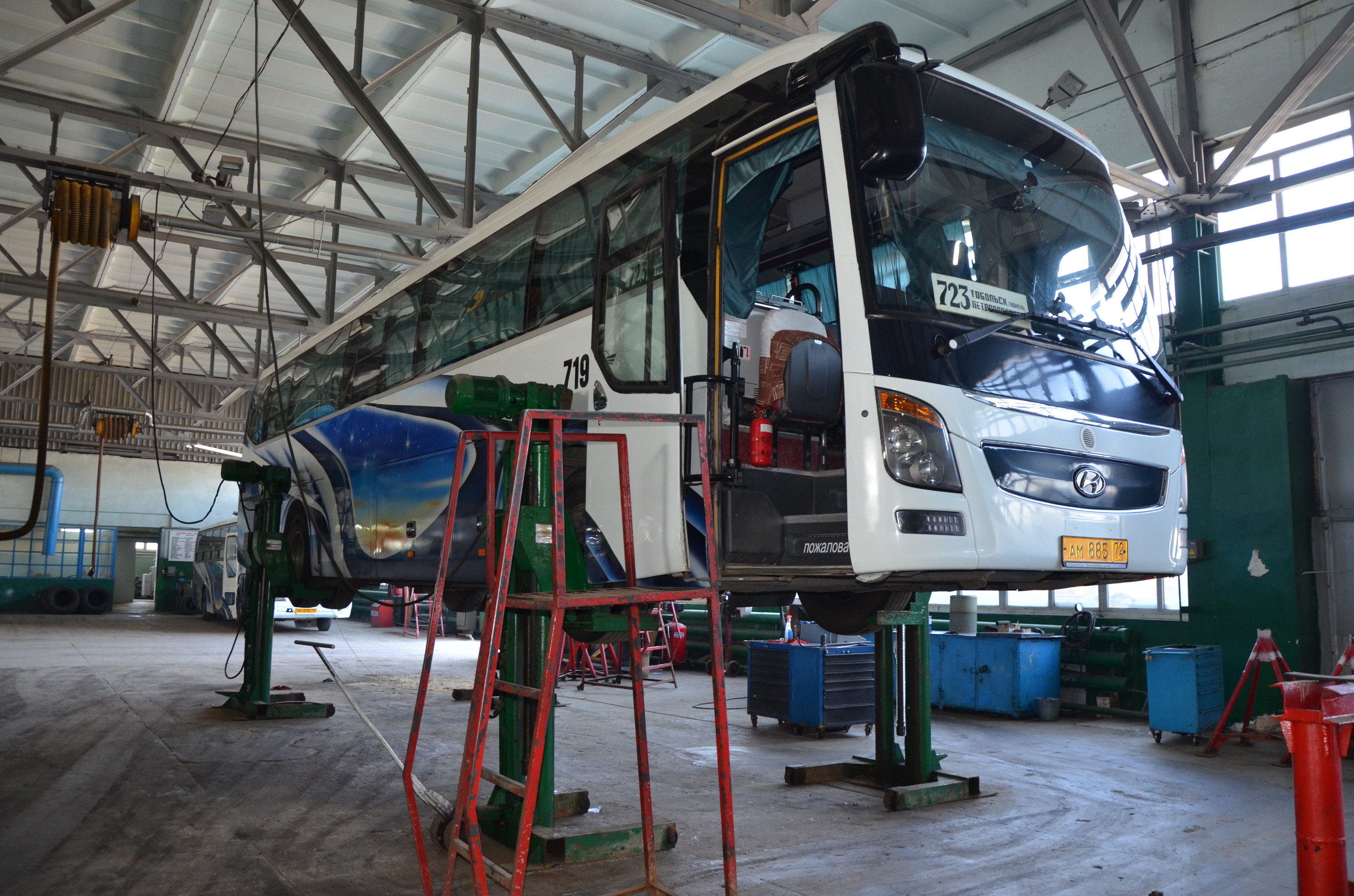ремонт автобусов в тобольске