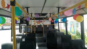 конкурс на лучшее оформление автобуса Тобольское ПАТП