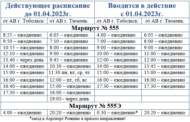 Расписание автобусов тобольск 108